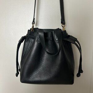 Madewell Black Small Drawstring Transport Crossbody
